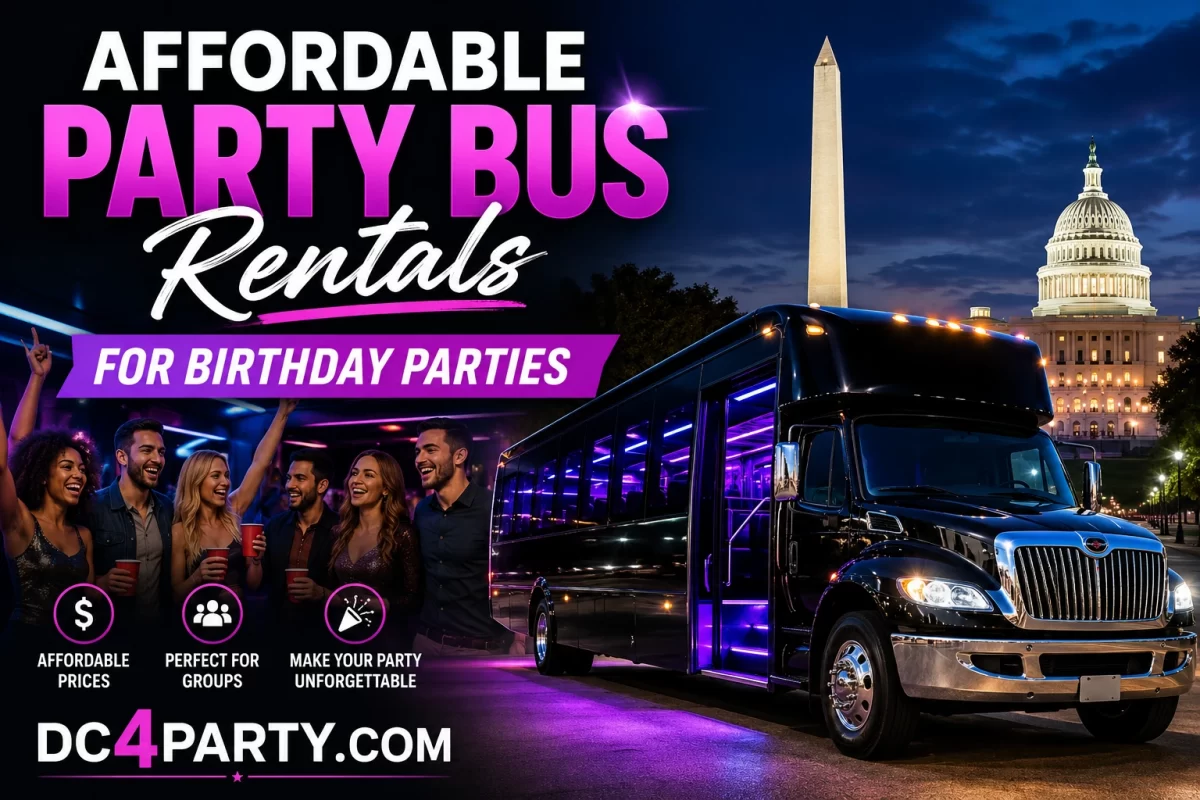 Affordable party bus rentals