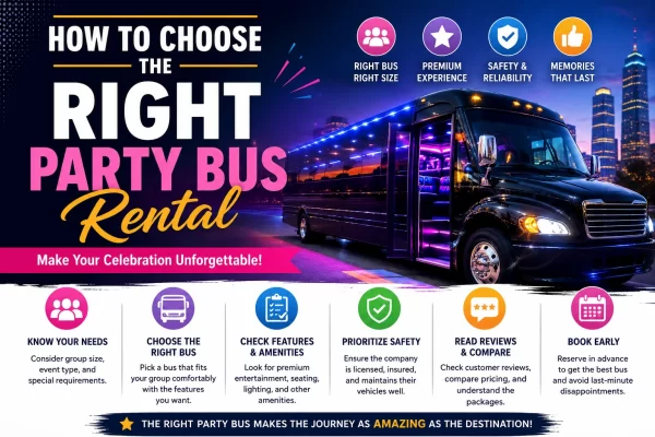 How to Choose the Right Party Bus Rental